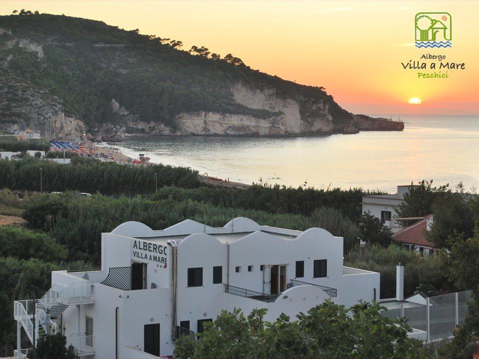 Albergo Villa A Mare Пескичи Экстерьер фото