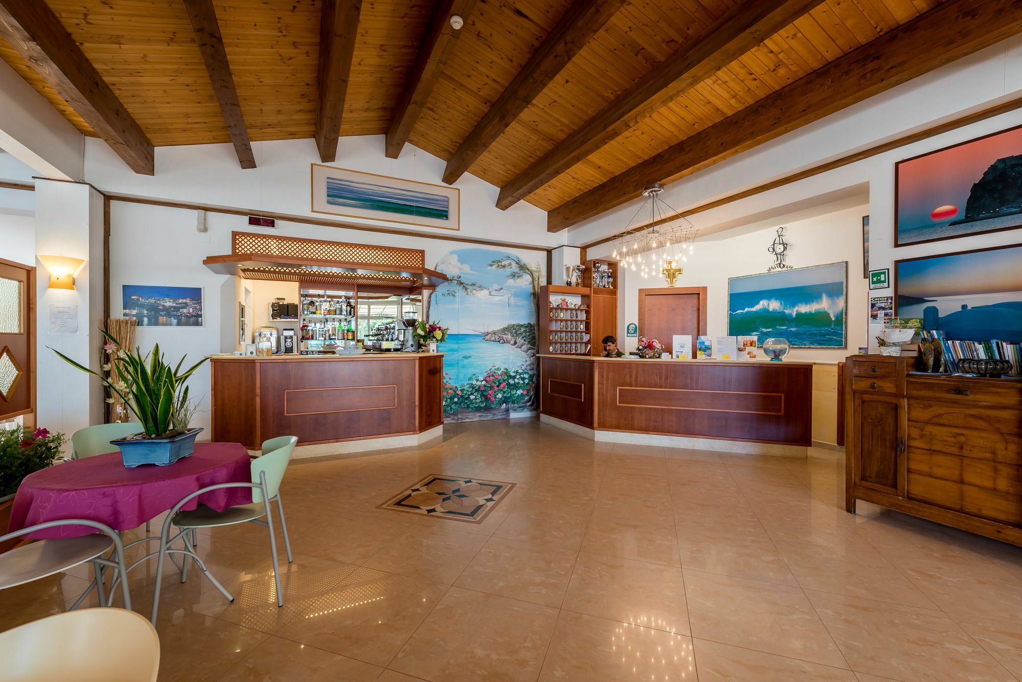 Albergo Villa A Mare Пескичи Экстерьер фото